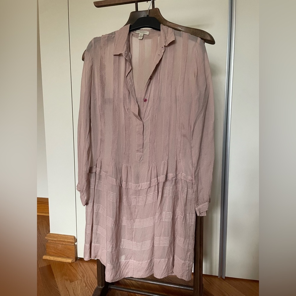 Burberry Brit Dress Dusty Pink Size 2